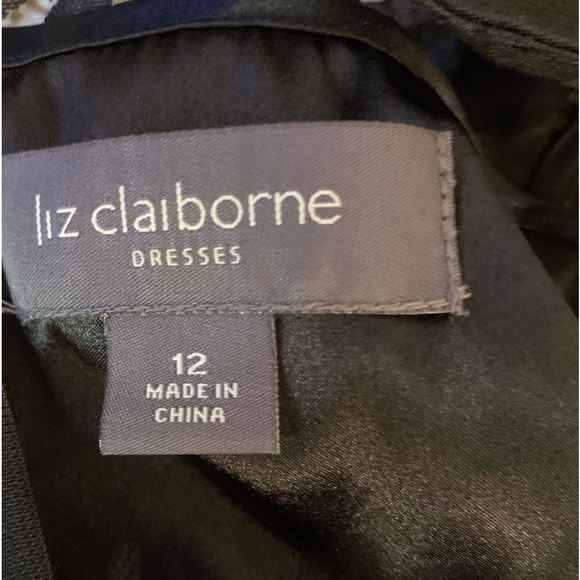 Liz Claiborne Black Lace Midi Dress - Picture 4 of 13